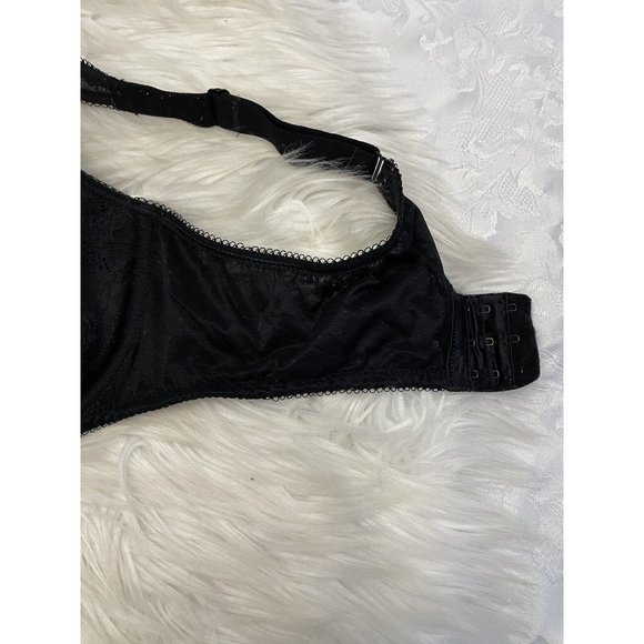 Wacoal 853186 Retro Chic Size 38DD Seamless Lined Underwire Contour‎ Bra Black - Picture 4 of 12